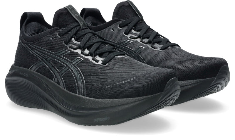 Women's Gel-Nimbus 27 (001 - Black/Graphite Grey)