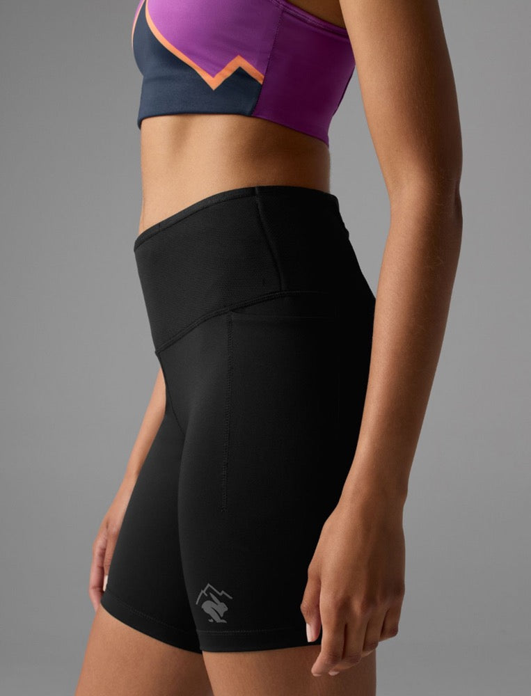 Women's Stash-Hers 7" Short Tight (1 - Black)