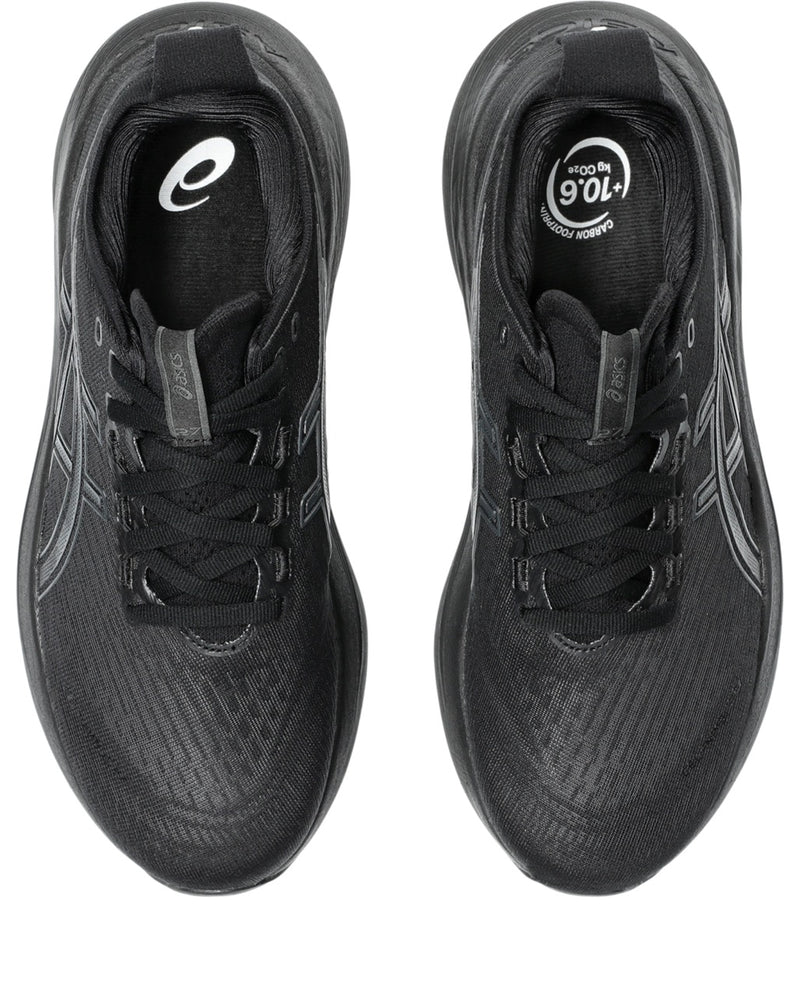 Women's Gel-Nimbus 27 (001 - Black/Graphite Grey)