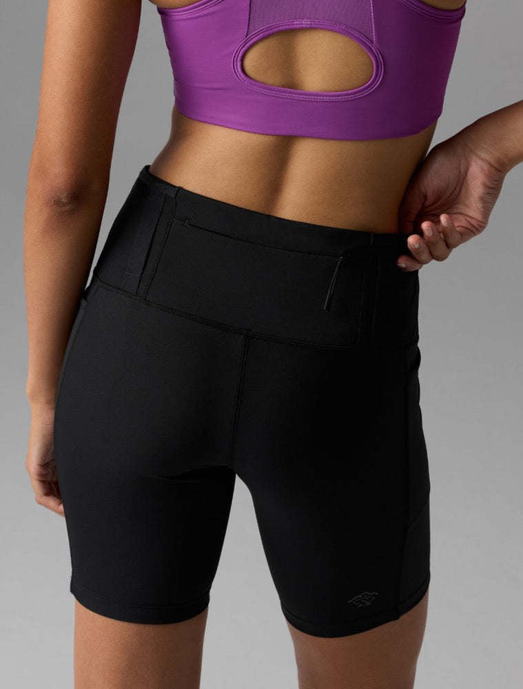 Women's Stash-Hers 7" Short Tight (1 - Black)