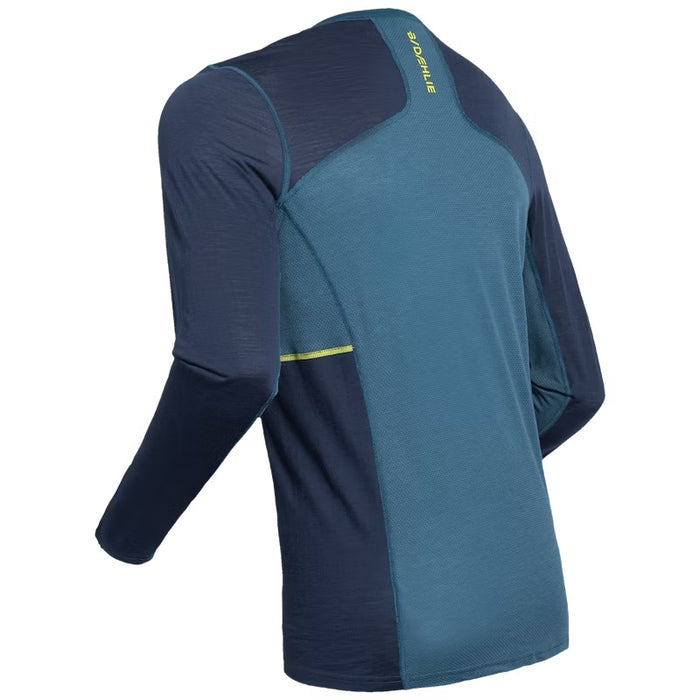 Men's Performance Wool LS (Teal)