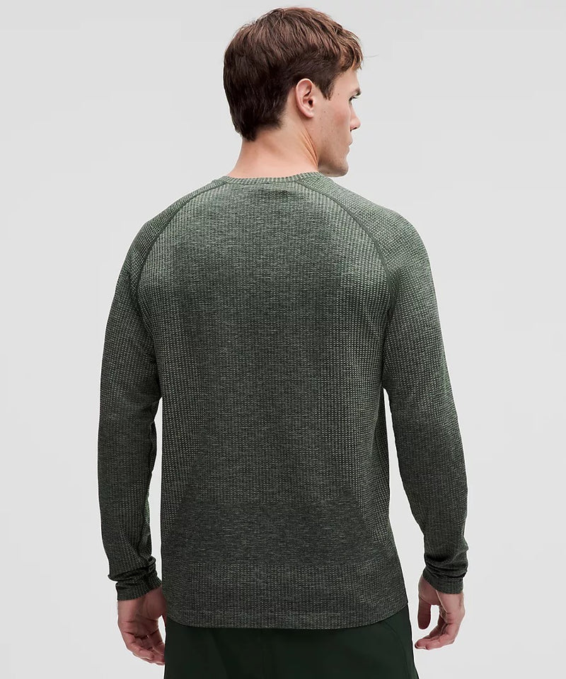 Men's Metal Vent Tech Long Sleeve (Honeydew/Rainforest Green)
