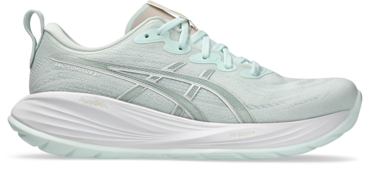 Men's GEL-Cumulus 27 (300 - Pure Aqua/White) — TC Running Co