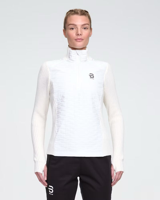 Women's Half Zip Comfy 2.0 (White)