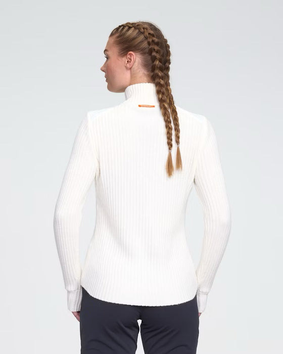 Women's Half Zip Comfy 2.0 (White)