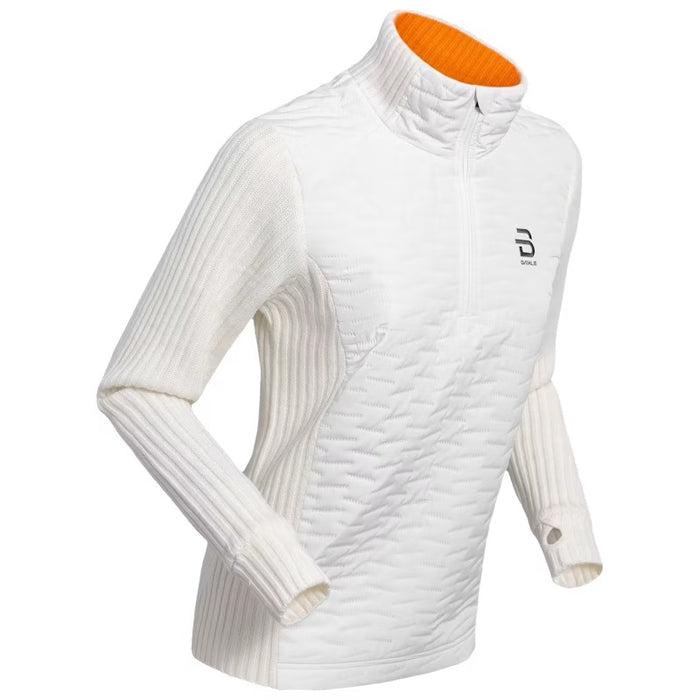 Women's Half Zip Comfy 2.0 (White)