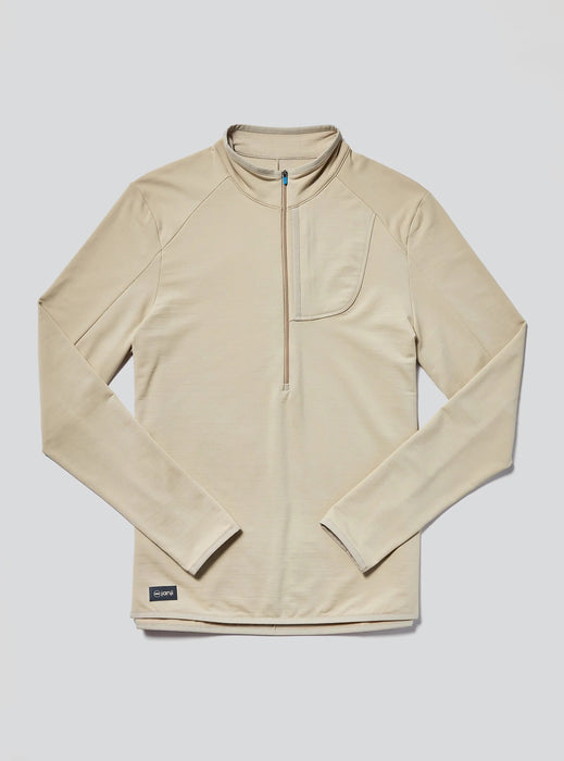 Men's Rover Merino Half-Zip (Dune)