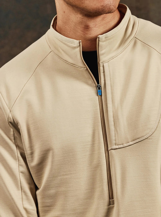 Men's Rover Merino Half-Zip (Dune)