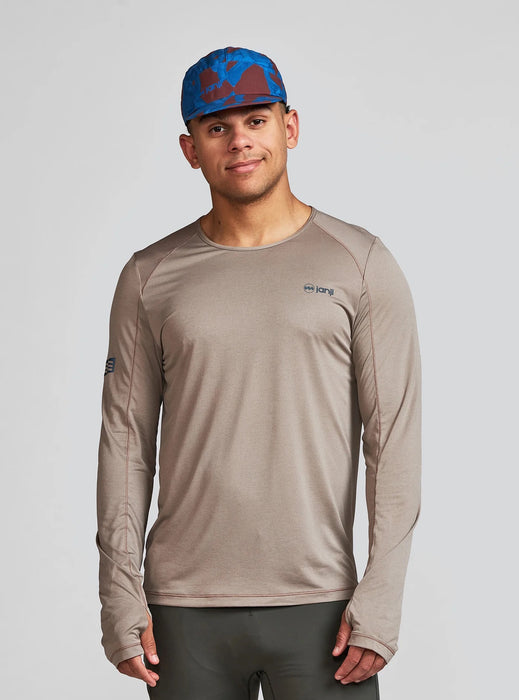 Men's Run All Day Long Sleeve (Silt)