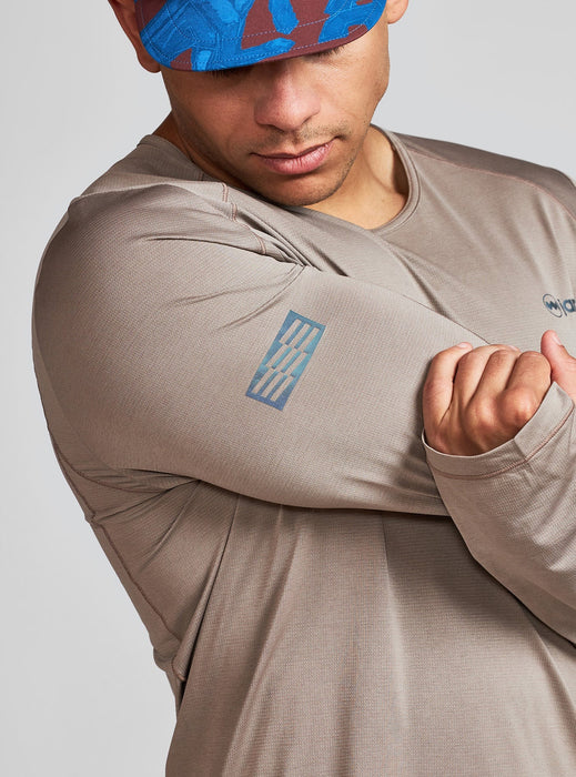 Men's Run All Day Long Sleeve (Silt)