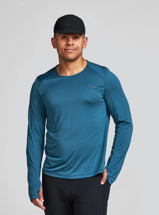 Men's Run All Day Long Sleeve (Cascade)