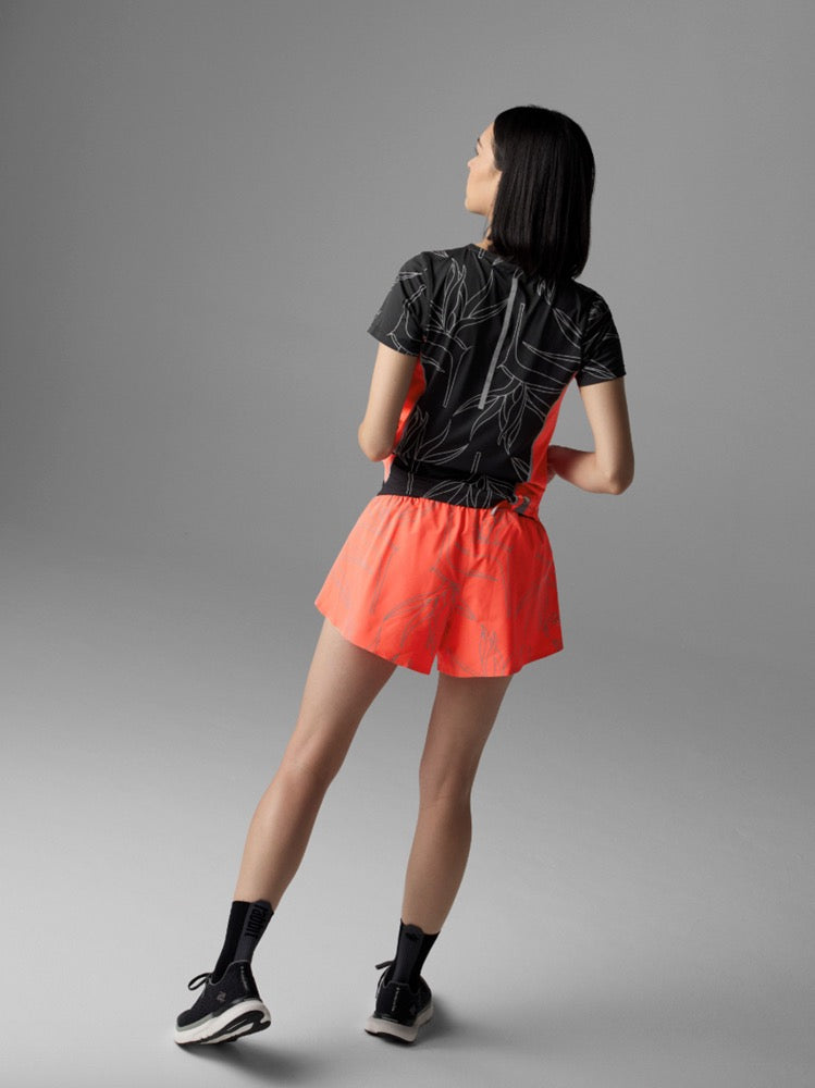 Women's Low Light Fuel N Fly 4" Short (616 - Coral Reflective)