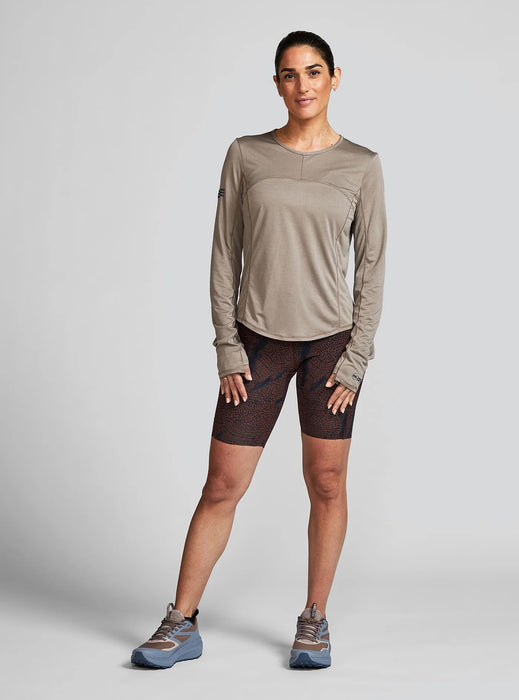 Women's Run All Day Long Sleeve (Silt)