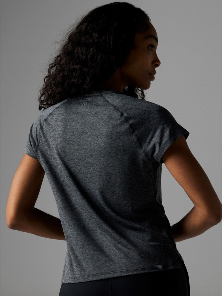 Women's EZ Tee SS (61 - Charcoal)