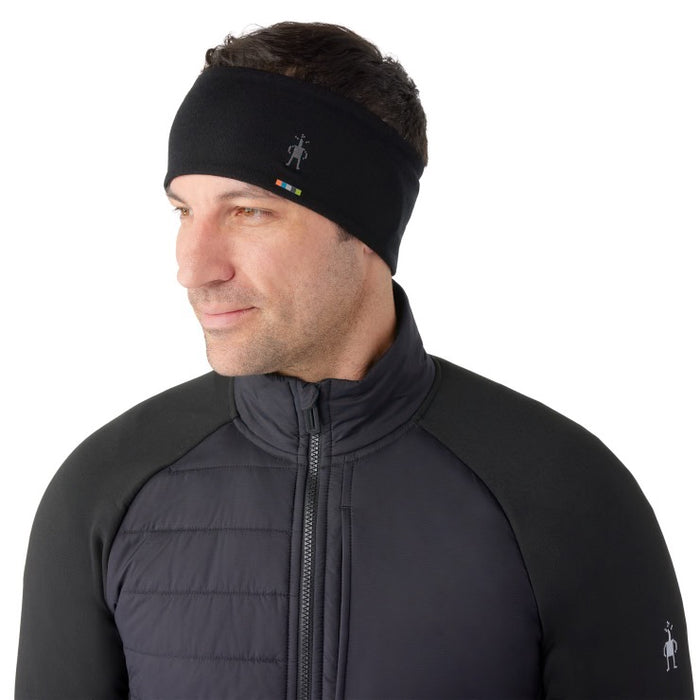 Thermal Merino Reversible Headband (A41 - Black/Charcoal Heather)