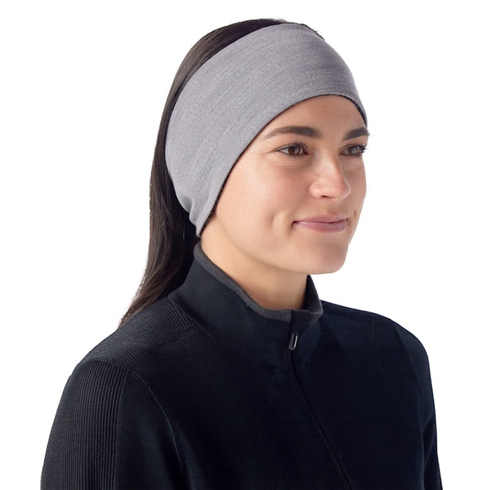 Thermal Merino Reversible Headband (N86 - Black/Digi Snow)