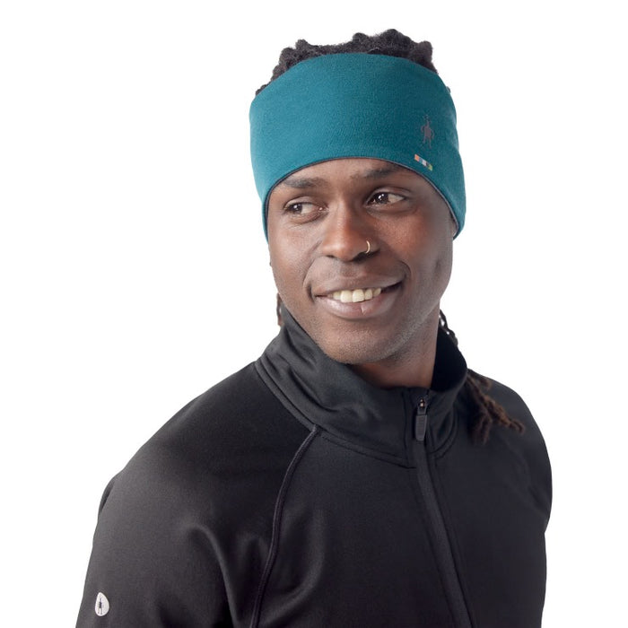 Thermal Merino Reversible Headband (L85 - Emerald Green)