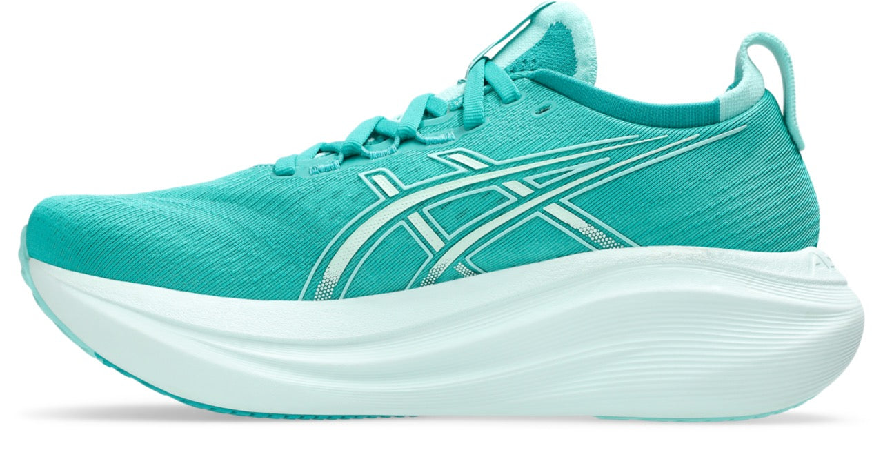 Women's Gel-Nimbus 27 (400 - Wave Teal/Illuminate)