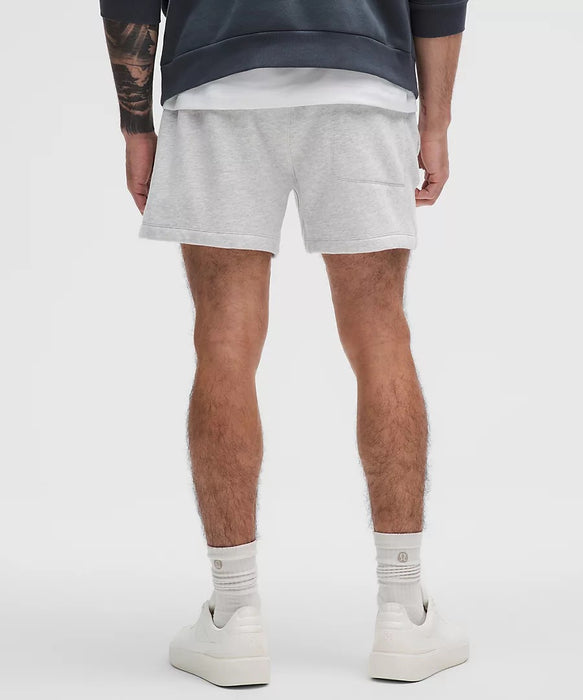 Men's Steady State Classic-Fit Short 5" (Heathered Core Ultra Light Grey)