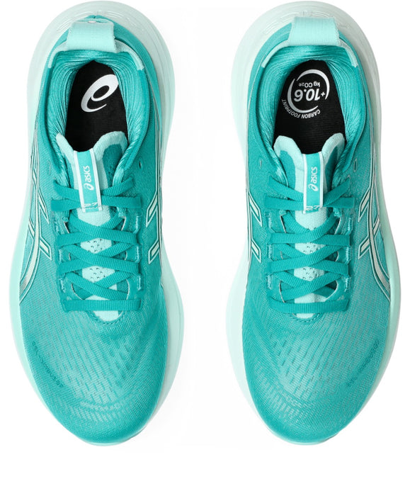 Women's Gel-Nimbus 27 (400 - Wave Teal/Illuminate)