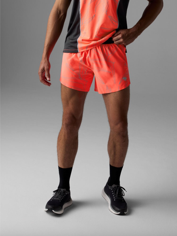 Men's Low Light Fuel N Fly 5" Short (616 - Coral Reflective)