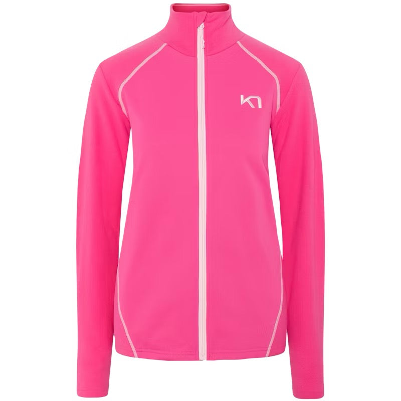 Women's Kari Full Zip Fleece (SPink)