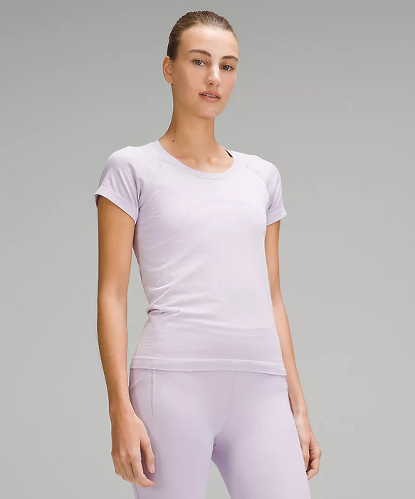 Women's Swiftly Tech Short Sleeve 2.0 Race Length (Lilac Ether/Lilac Ether)