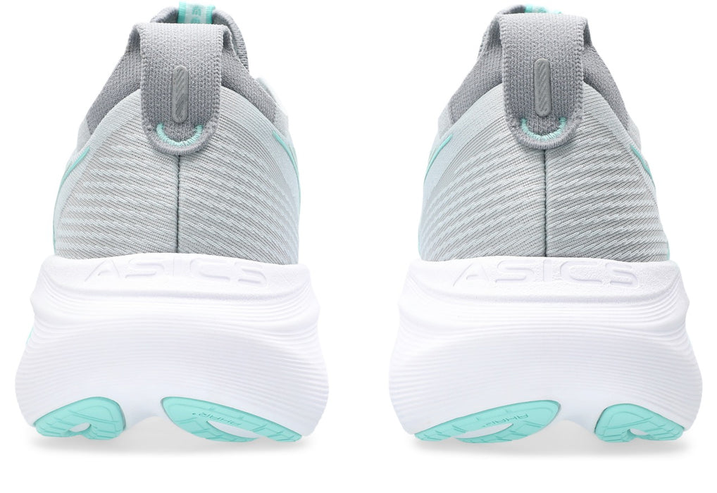 Women's Gel-Nimbus 27 WIDE (020 - Piedmont Grey/Illuminate Mint)