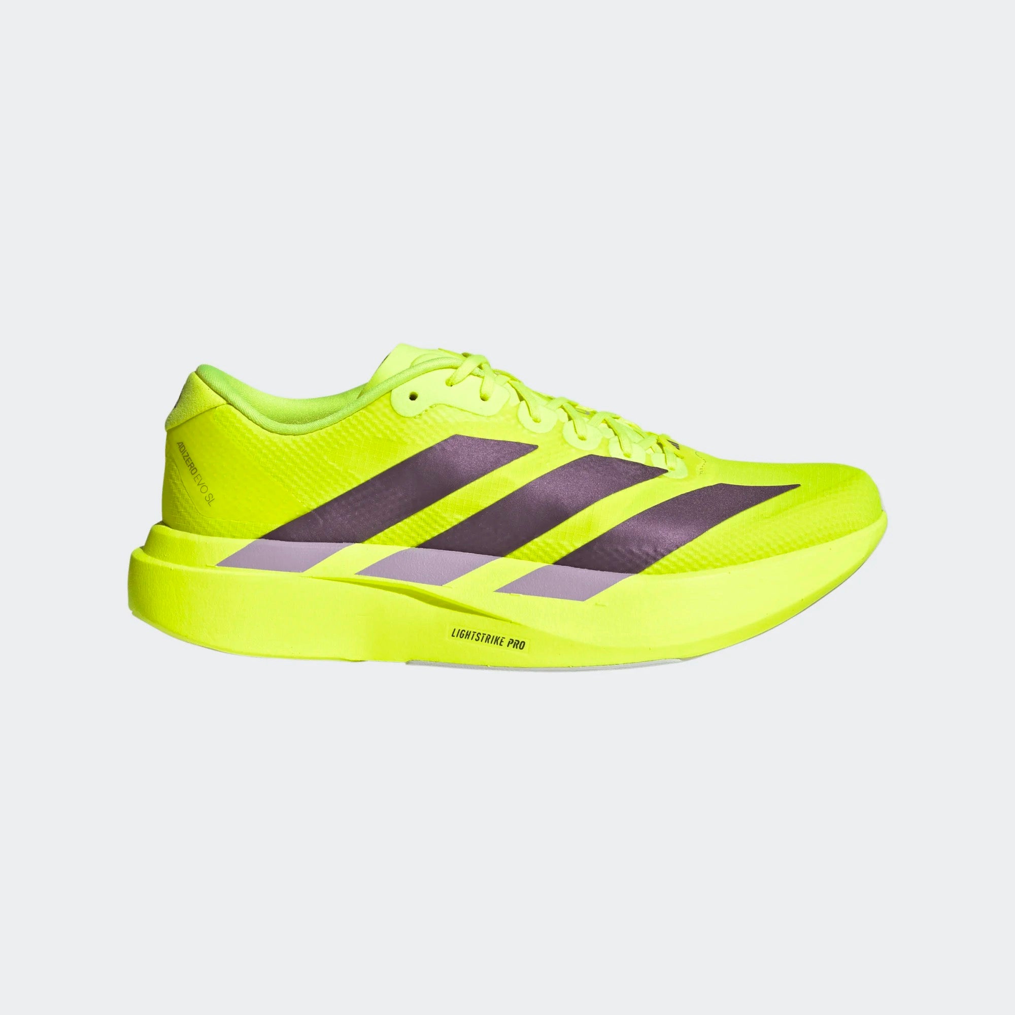 Men's Adizero EVO SL Woven (SYELLO/AURPLU/POWPLU) — TC Running Co
