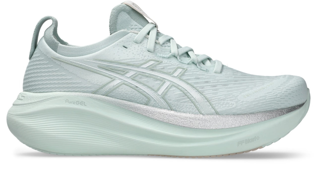 Women's Gel-Nimbus 27 (300 - Pure Aqua/White)