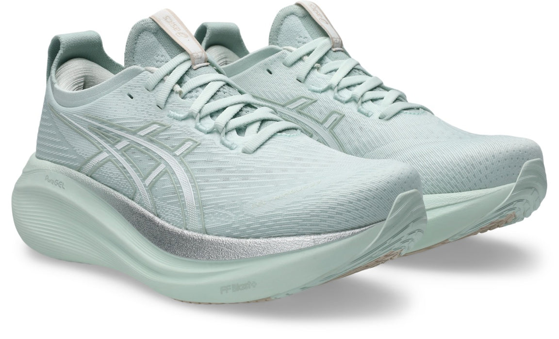 Women's Gel-Nimbus 27 (300 - Pure Aqua/White)