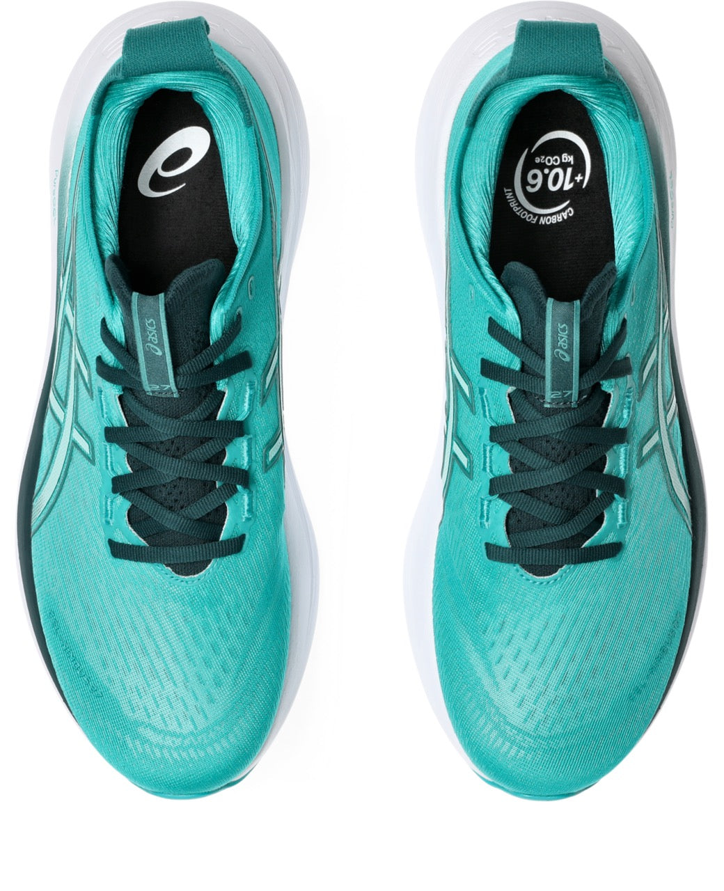 Men's Gel-Nimbus 27 (400 - Wave Teal/Saxon Green) — TC Running Co