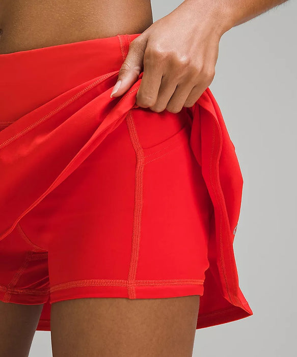 Women's Pace Rival Mid-Rise Skirt *Long 15" (Hot Heat)