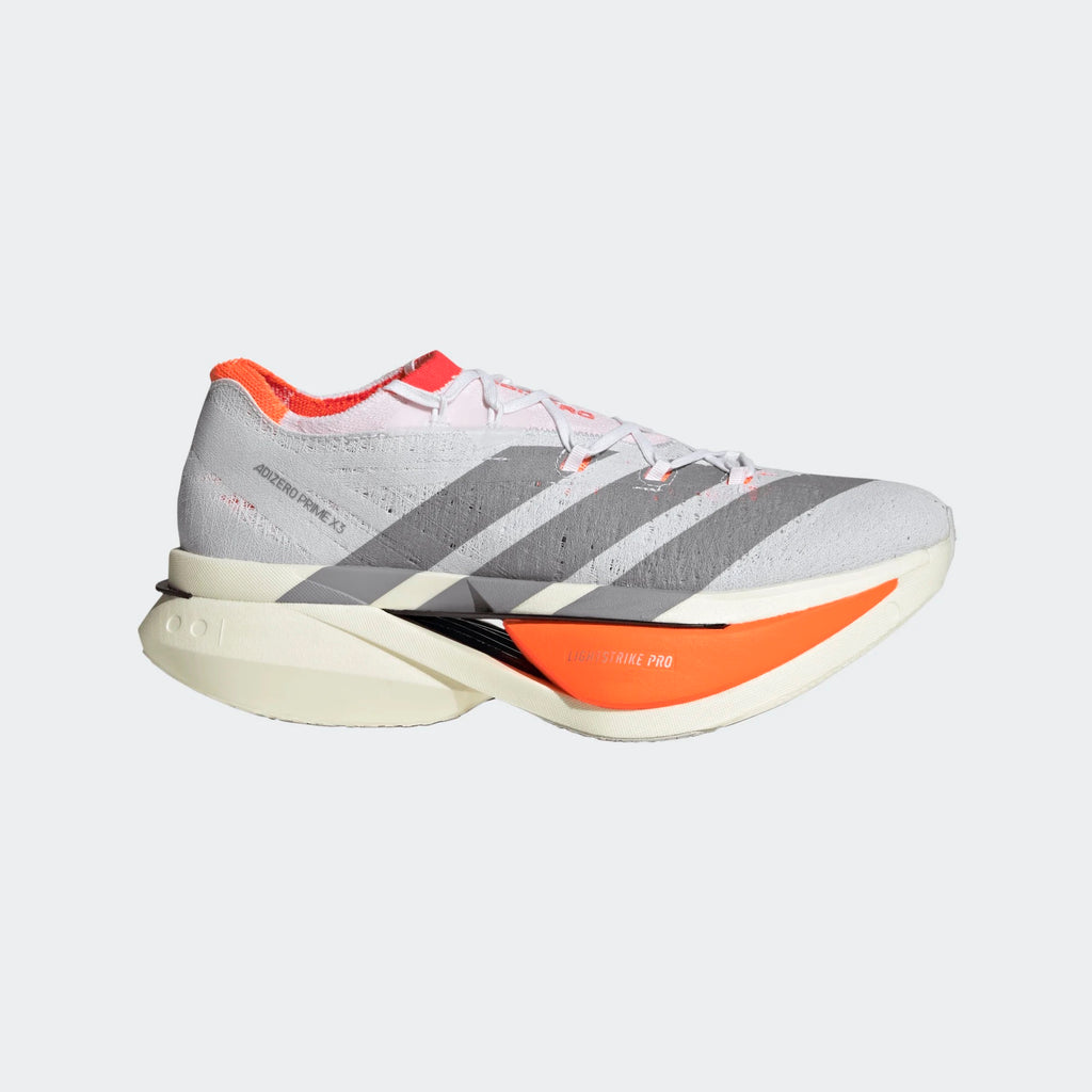 Unisex Adizero Prime X3 Strung (Cloud White/Cloud White/Lucid Red