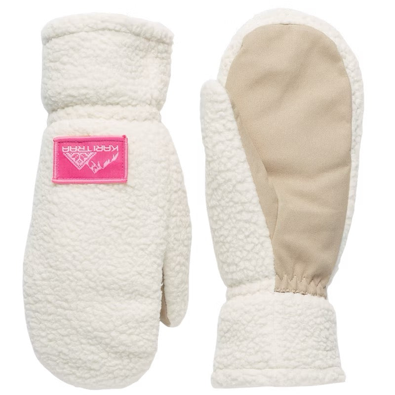 Women's Rothe Pile Mittens (Bjerk White)