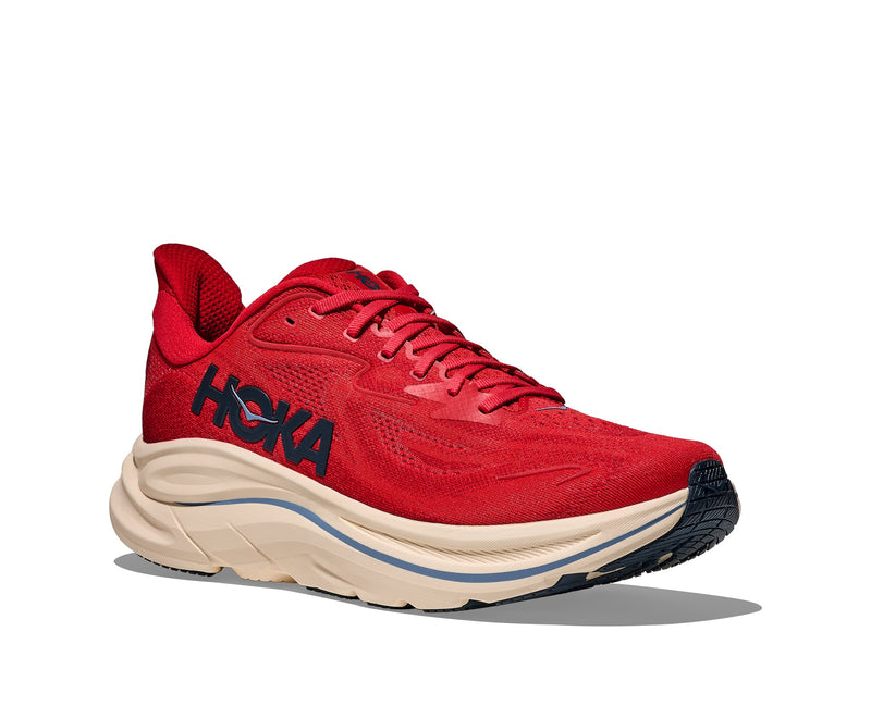 Men's Clifton 10 (VLLN - Vermillion/Varsity Navy)