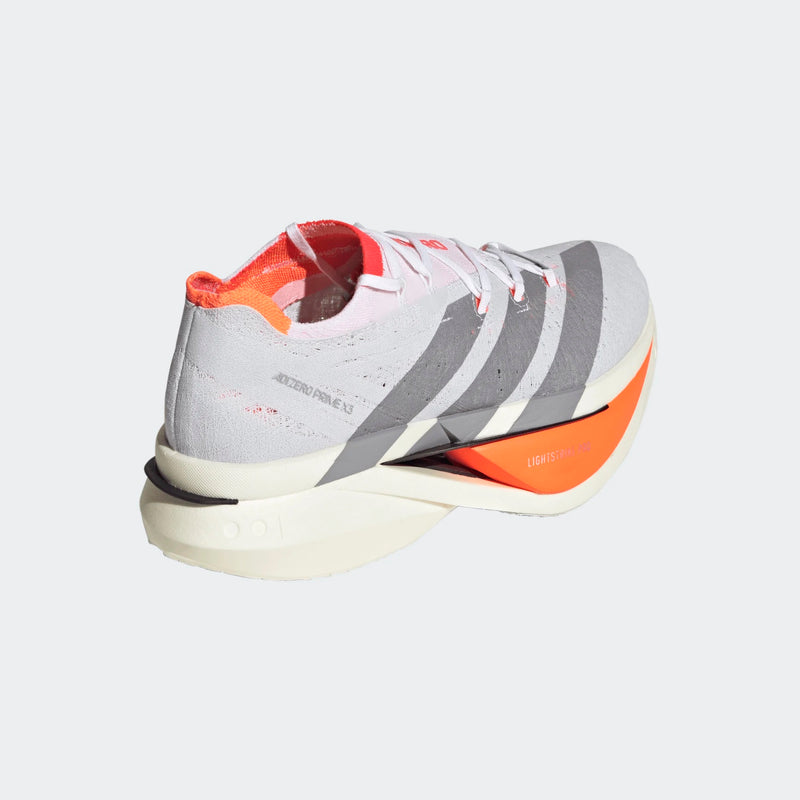 Unisex Adizero Prime X3 Strung (Cloud White/Cloud White/Lucid Red)