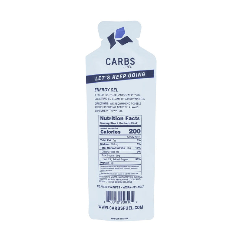 Carbs Fuel Original 50g Energy Gel