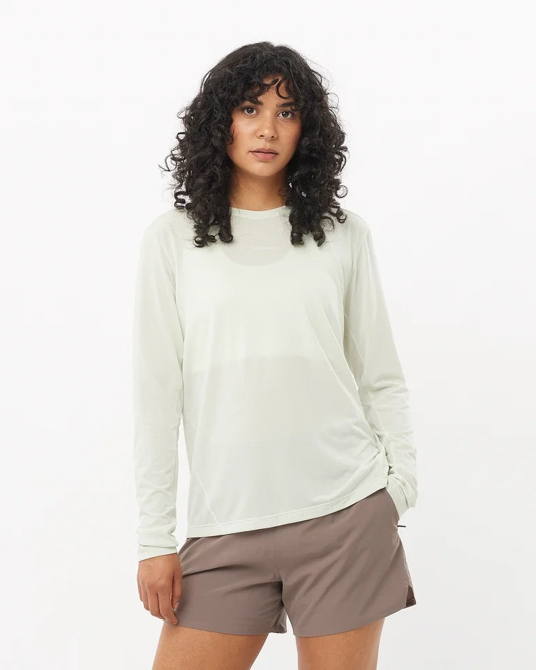 Women's Shakeout Core Long Sleeve Tee (Icicle)
