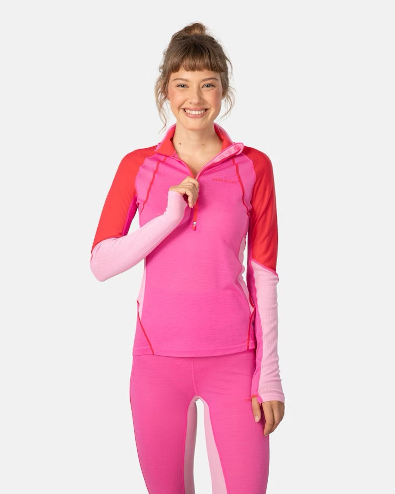 Women's Alma Half Zip (SPink)