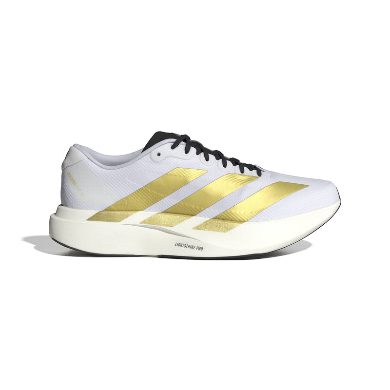 Men's Adizero EVO SL Woven (Cloud White/Matte Gold/Core Black)