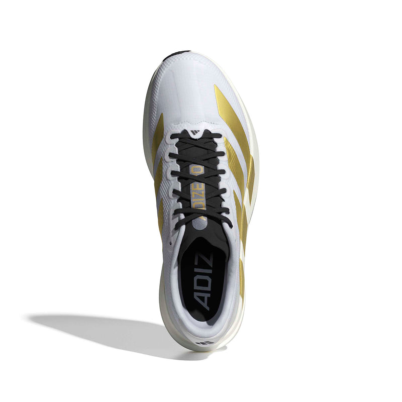 Men's Adizero EVO SL Woven (Cloud White/Matte Gold/Core Black)