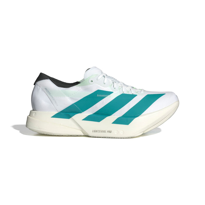 Men's Adizero Adios Pro 4 (FTWWHT/PURTEA/CARBON)