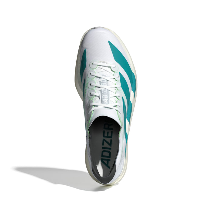 Men's Adizero Adios Pro 4 (FTWWHT/PURTEA/CARBON)