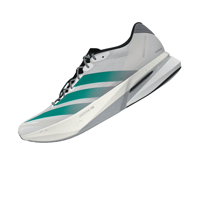 Women’s Adizero Boston 13 (Cloud White/Pure Teal/Grey)