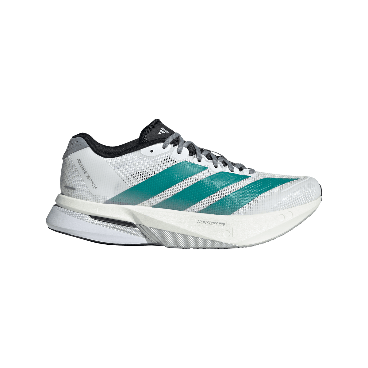 Women's Adizero Boston 13 (Cloud White/Pure Teal/Grey) — TC Running Co