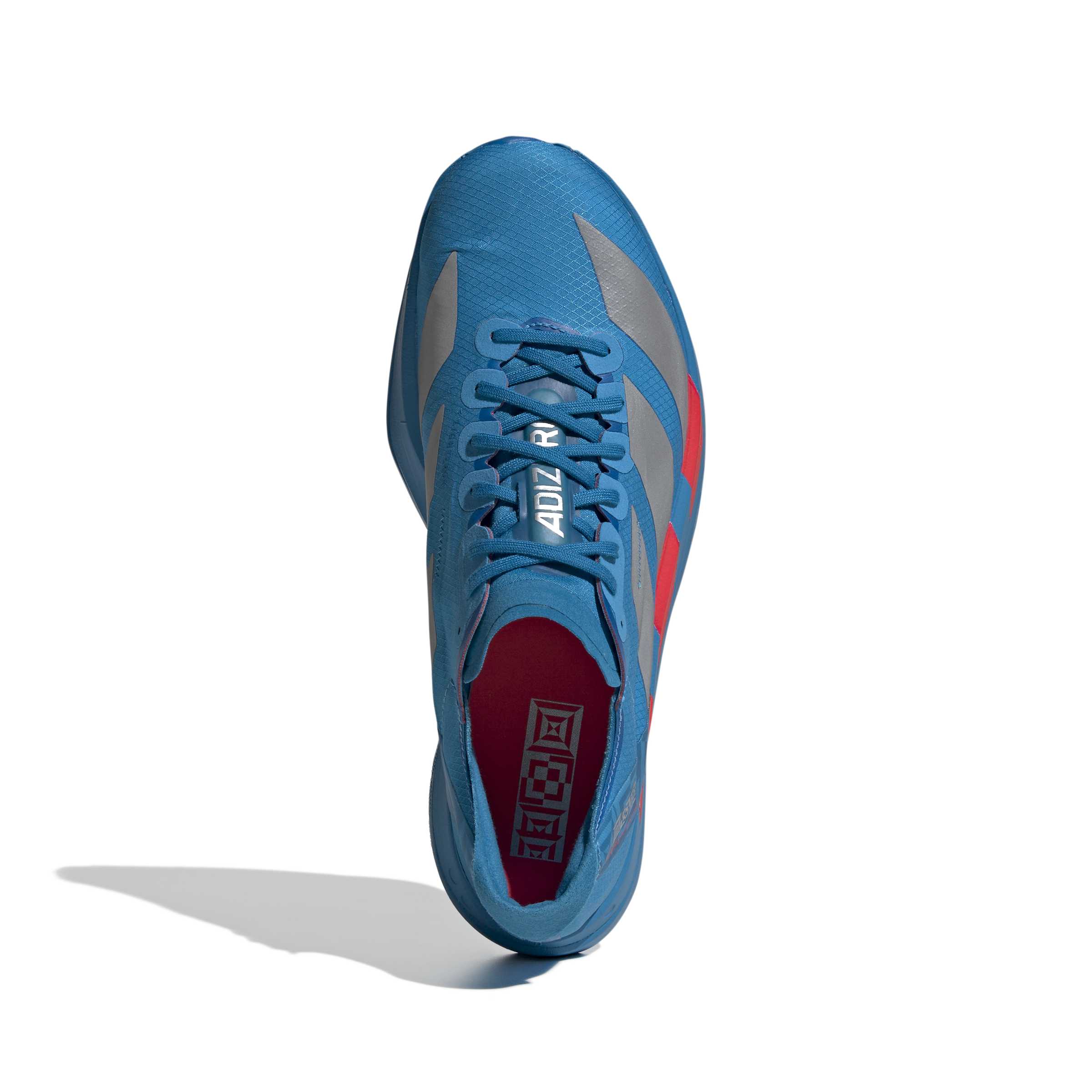 Men's Adizero Adios Pro 4 (Solar Blue / Silver Metallic / Lucid