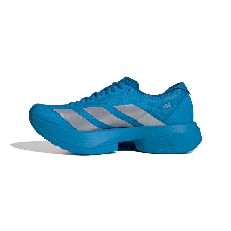 Men’s Adizero Adios Pro 4 (Solar Blue / Silver Metallic / Lucid Red)