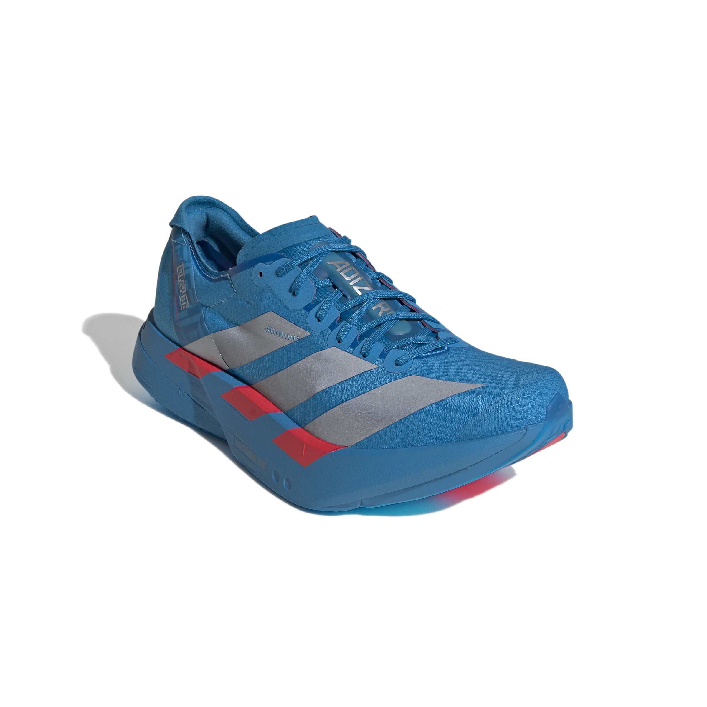 Men's Adizero Adios Pro 4 (Solar Blue / Silver Metallic / Lucid