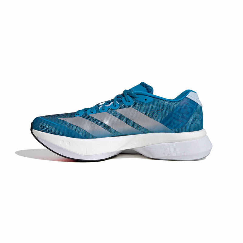 Men’s Adizero Boston 13 (Solar Blue / Silver Metallic / Dark Solar Blue)